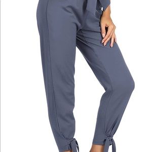 GRACE KARIN Womens Casual High Waist Pencil Pants with Bow-Knot Pockets